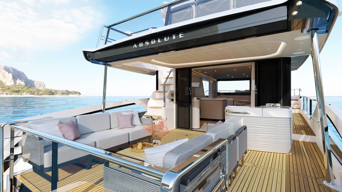 Navetta 62 aft cockpit Absolute badge