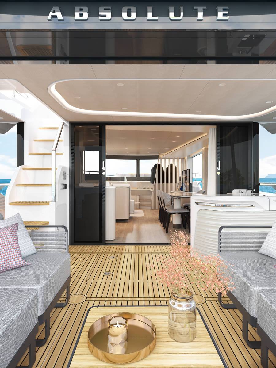 Navetta 62 flybridge overview 1