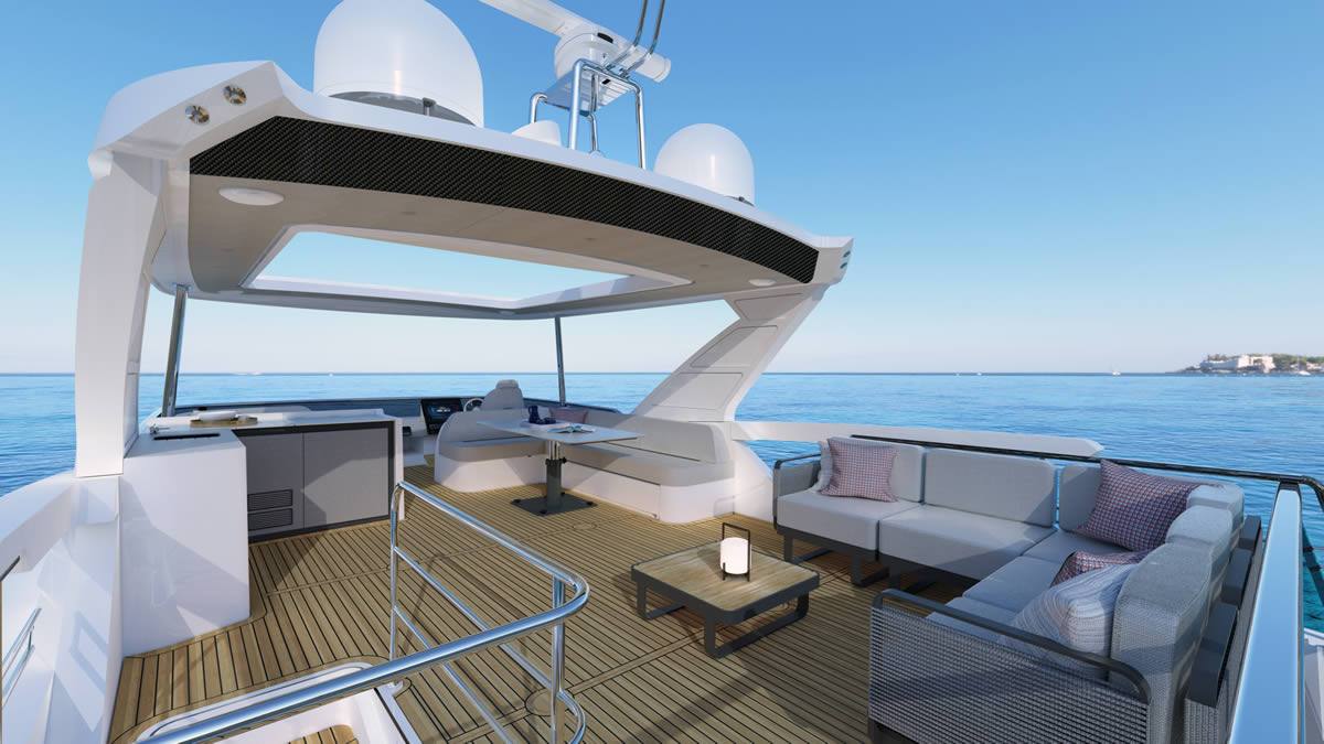 Navetta 62 guest double cabin forward