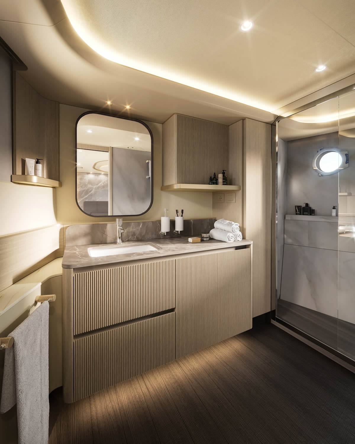Navetta 66 master cabin Sunset scheme