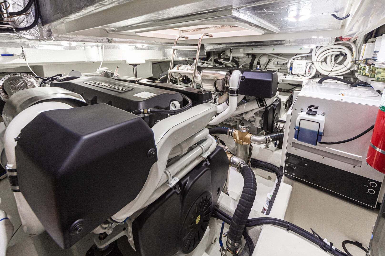 Riviera 46 SMY – Riviera 46 Sports Motor Yacht Engine Room 01 1