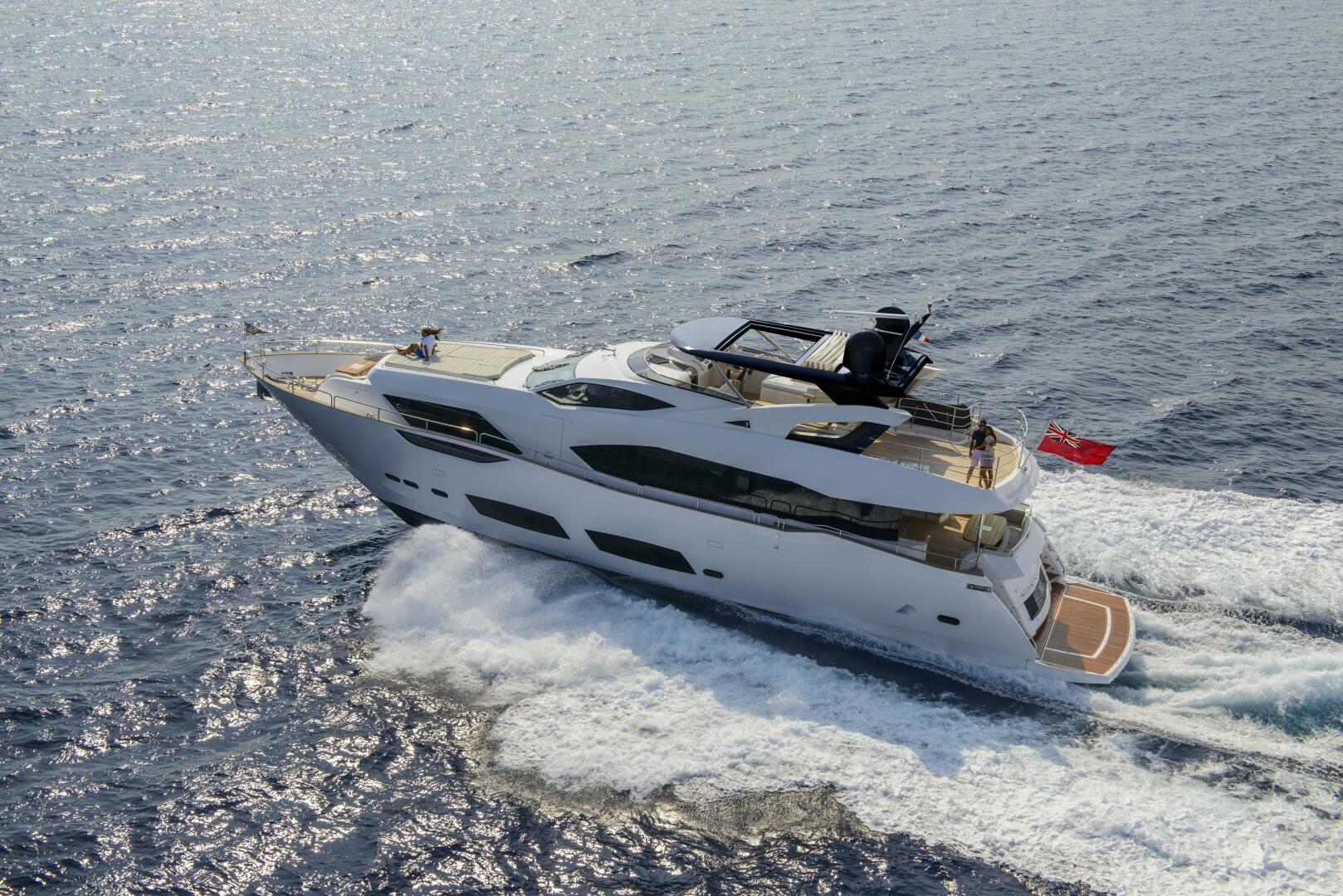 95 Yacht lower deck cabins and master