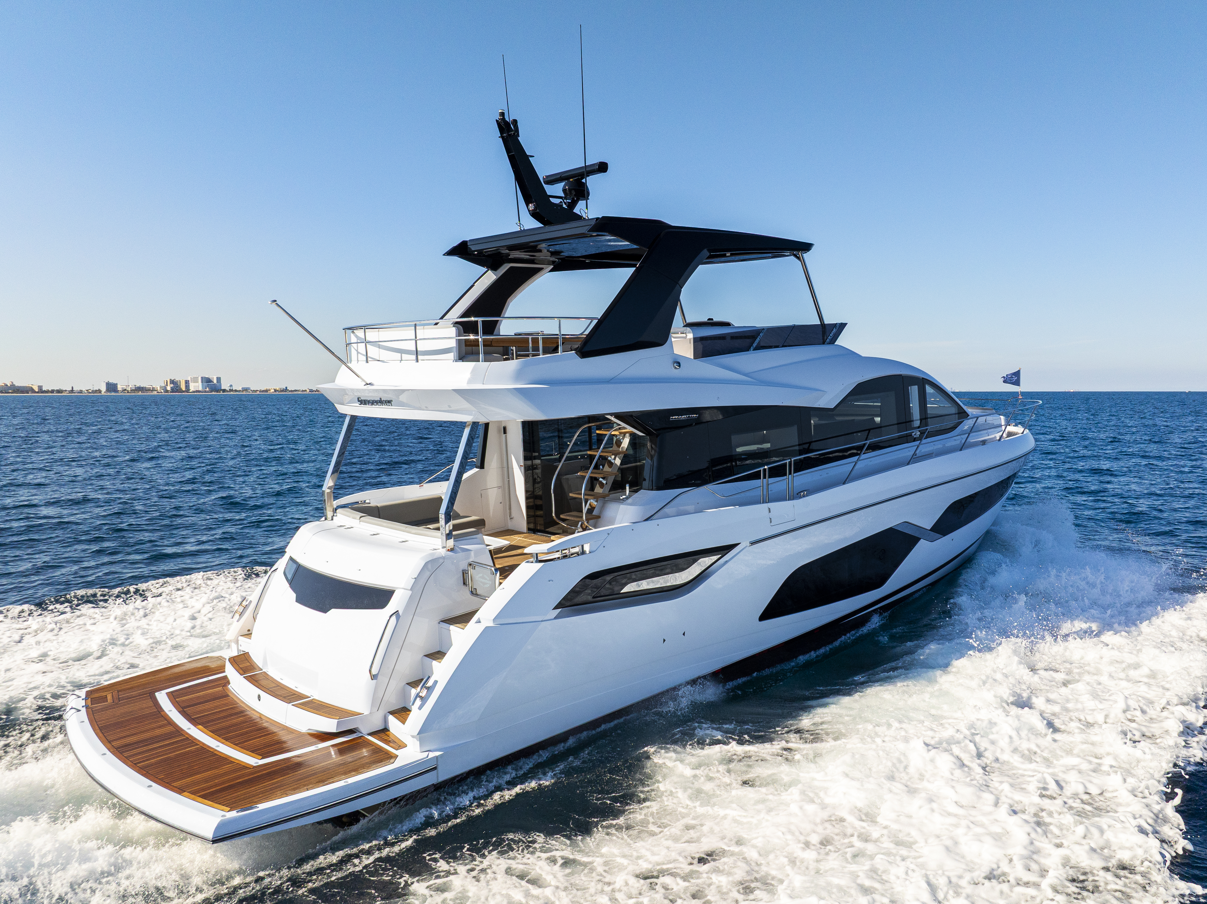 Manhattan 68 flybridge redesigned