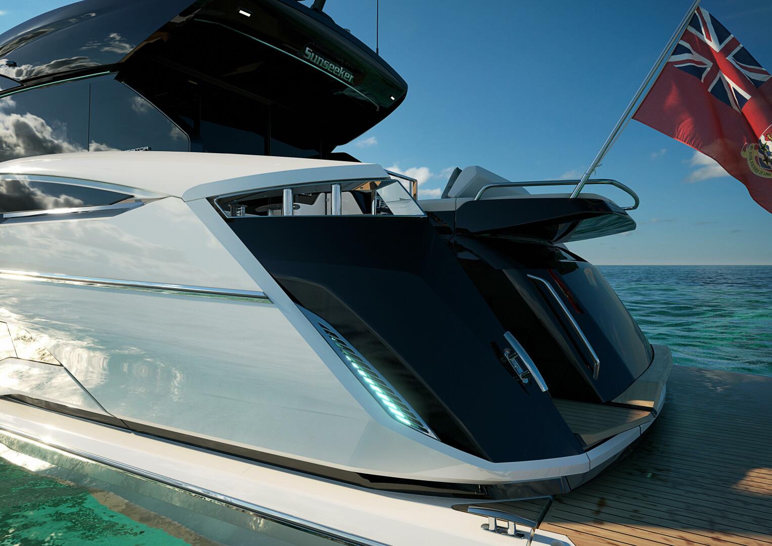 Predator 55 — forward VIP cabin