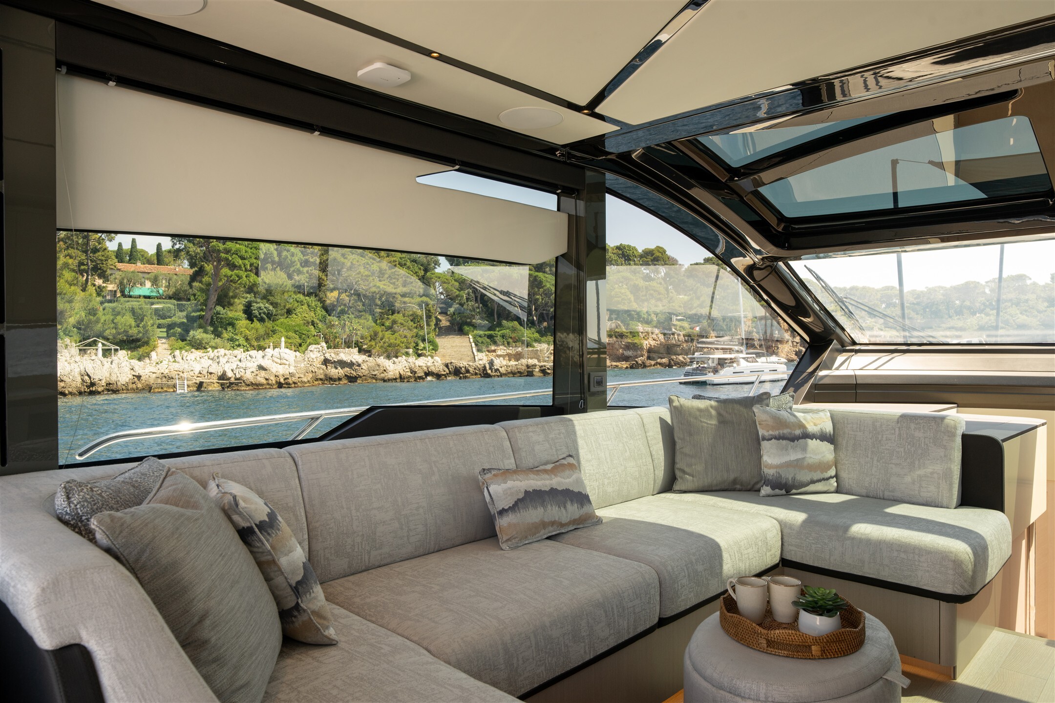 Predator 55 — cockpit seating area