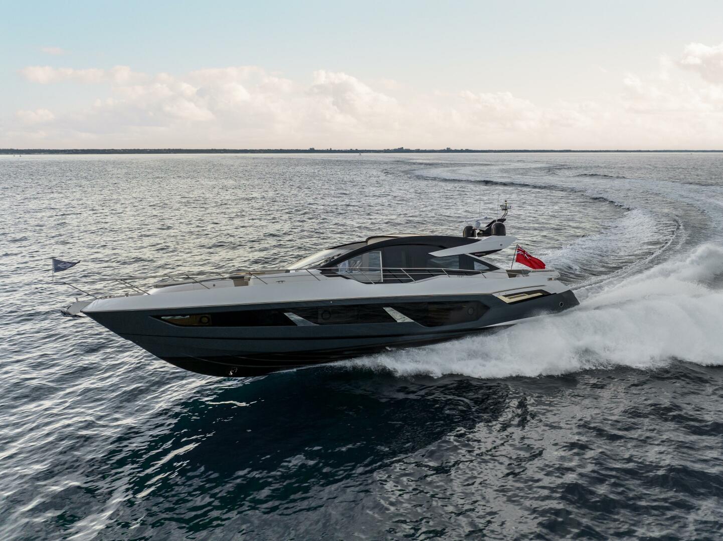 Predator 75 — profile render, starboard